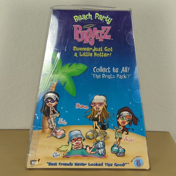 Bratz Beach Party Yasmin Doll 2002 Limited Edition NIB MGA Free Poster Vintage - Picture 2 of 12